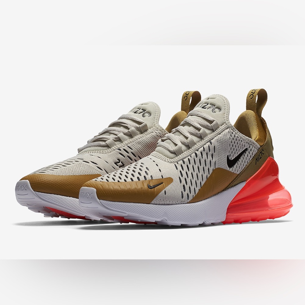 Women’s NIKE Air Max 270 - Flight Gold